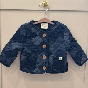 Quilted Denim Jacket